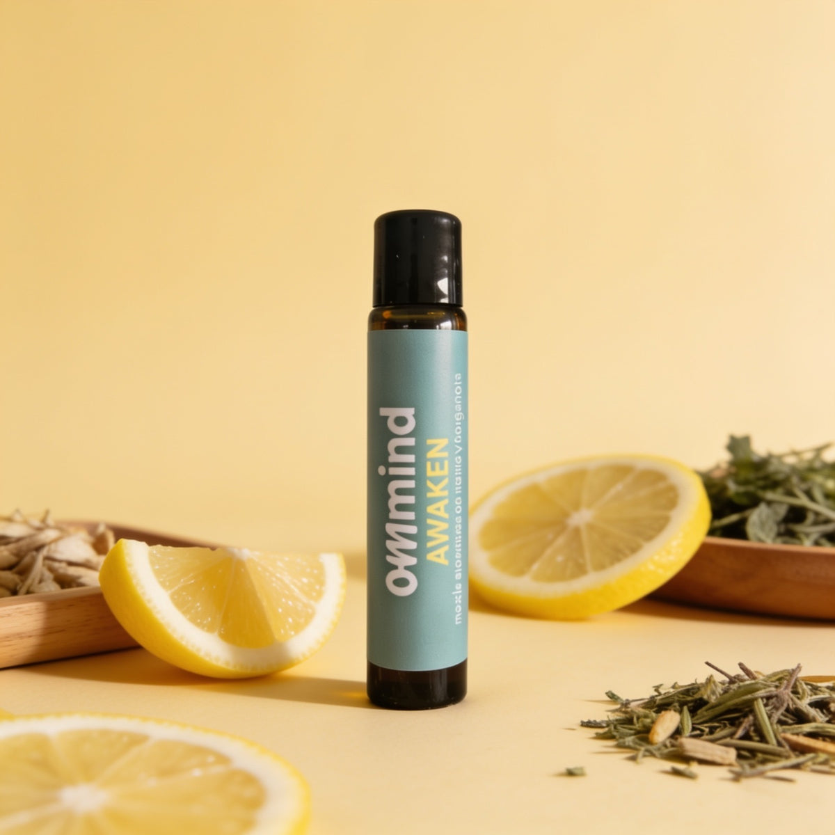 Roll on Aromaterapia Awaken: Menta y Bergamota para energizarte