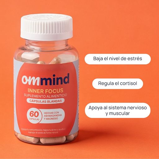 Inner Focus: Ashwaganda + Magnesio para el Estrés, la Concentración y el Bienestar Diario