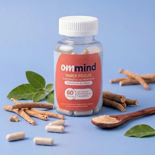 Inner Focus: Ashwaganda + Magnesio para el Estrés, la Concentración y el Bienestar Diario