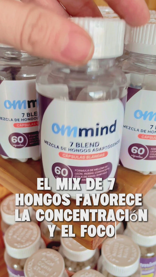7 Blend: Mix de 7 Hongos. Energía, Concentración y Bienestar Integral